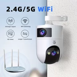 Dual Lens WiFi Camera