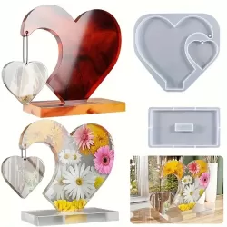 Heart Resin Silicone