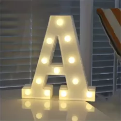 English Led Letter